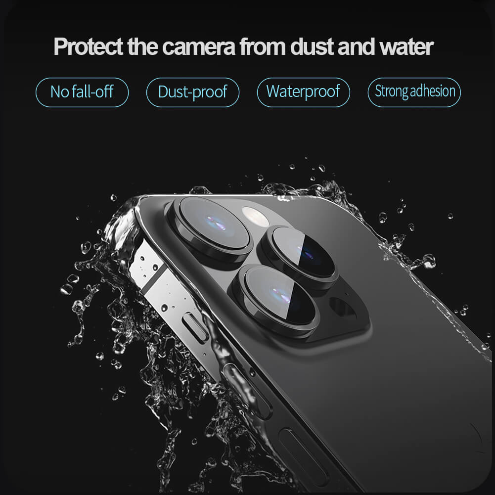 Защитное стекло NILLKIN для камеры Apple iPhone 15 Pro 6.1 (2023), iPhone 15 Pro Max 6.7 (2023) (серия CLRFilm)